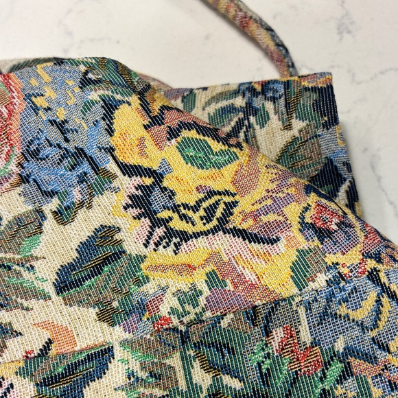 VICI Dolls Lotus Front Tie Floral Crop Halter Small Medium Large - Picture 7 of 9